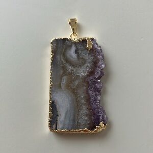 Amethyst Geode Pendant